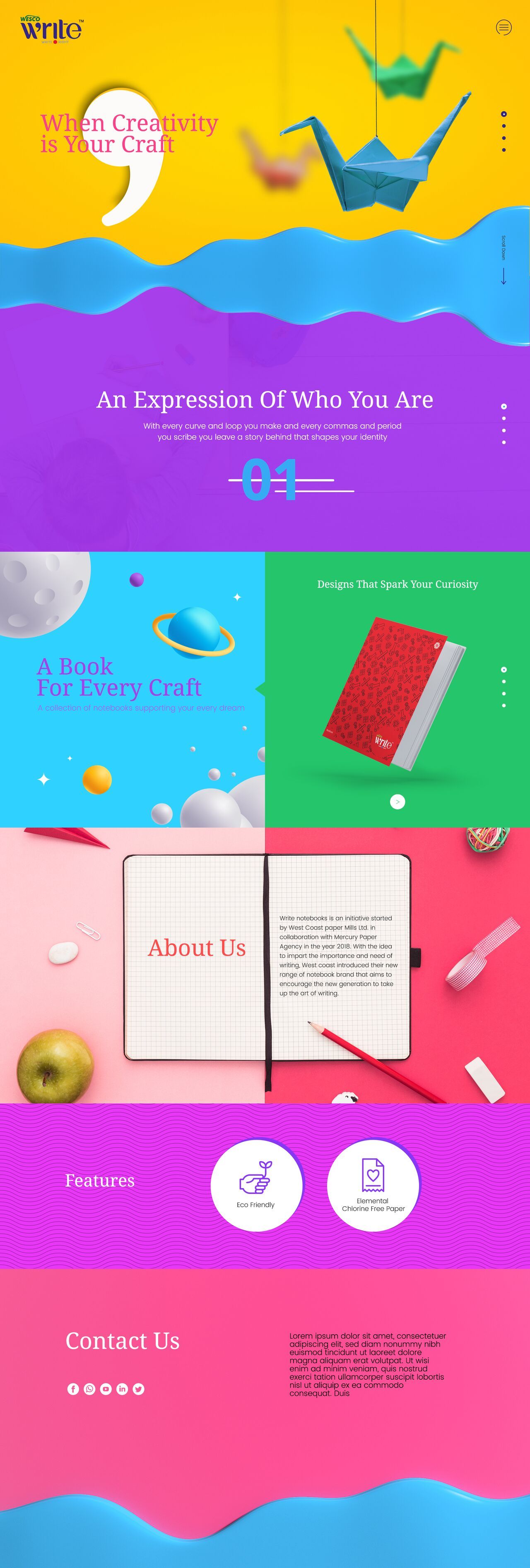 Write, website