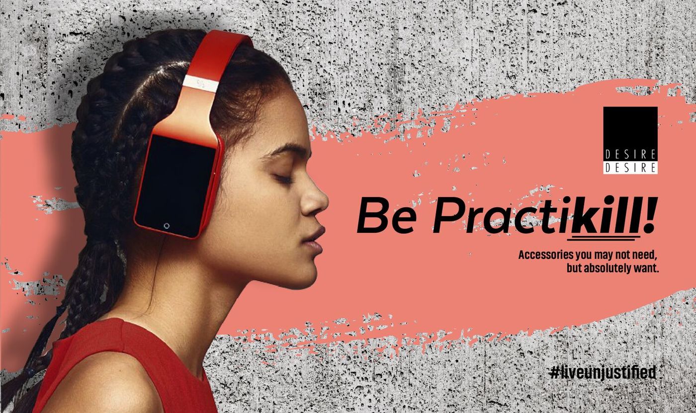Be practi-kill!, headphones