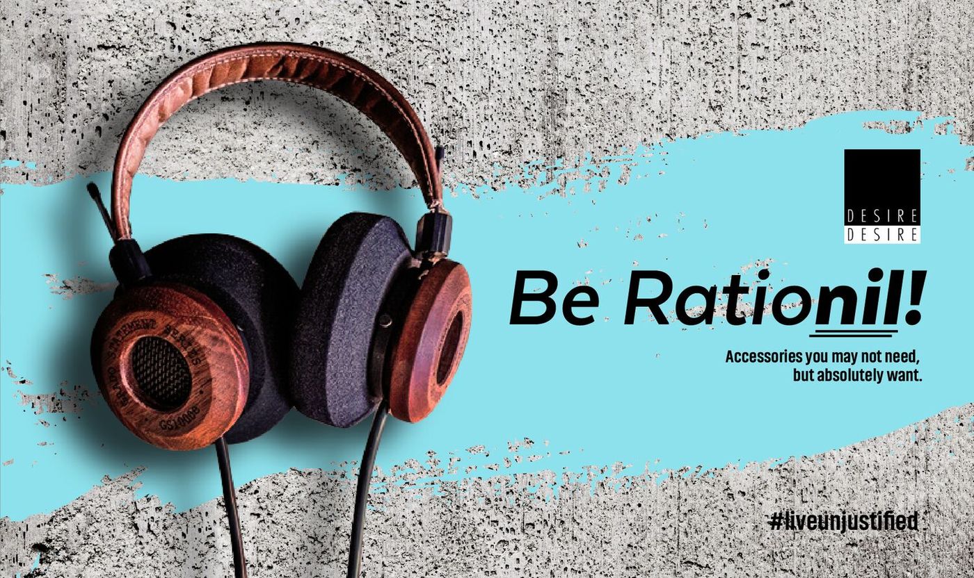 Be ratio-nil!, headphones