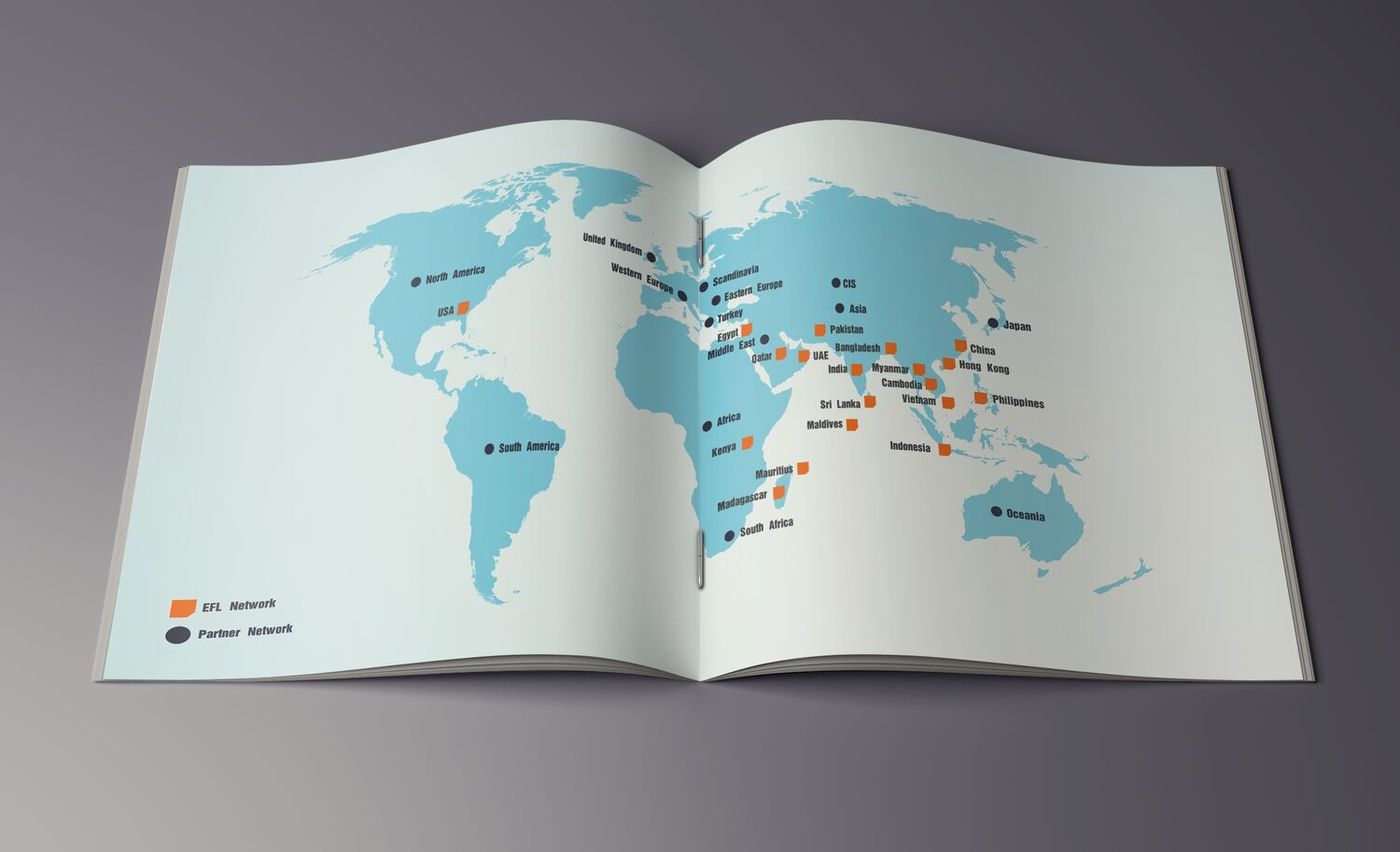 Brochure spread