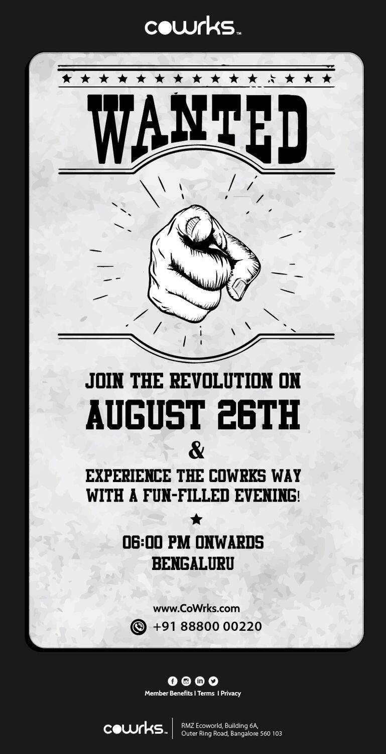 Wanted: an evening event