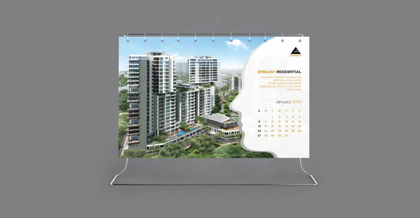 Desk calendar