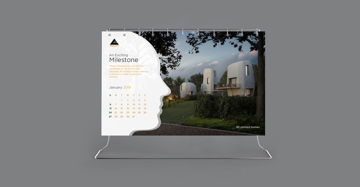 Desk calendar