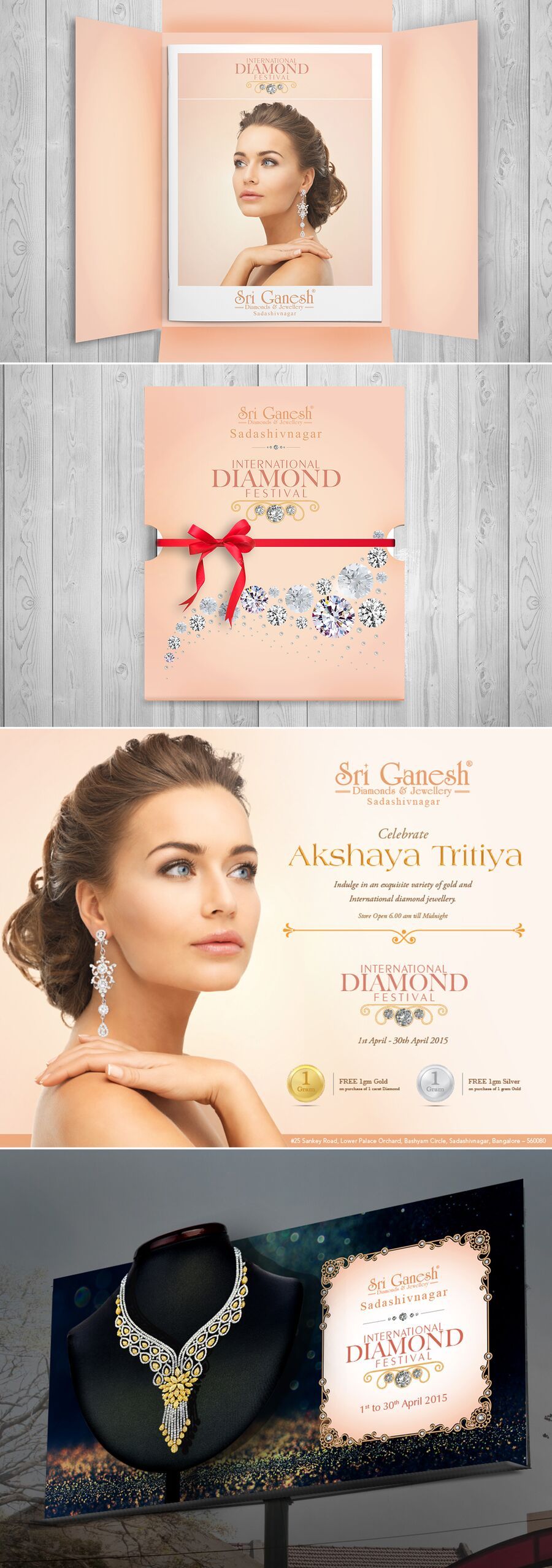 Diamond jewellery mailer